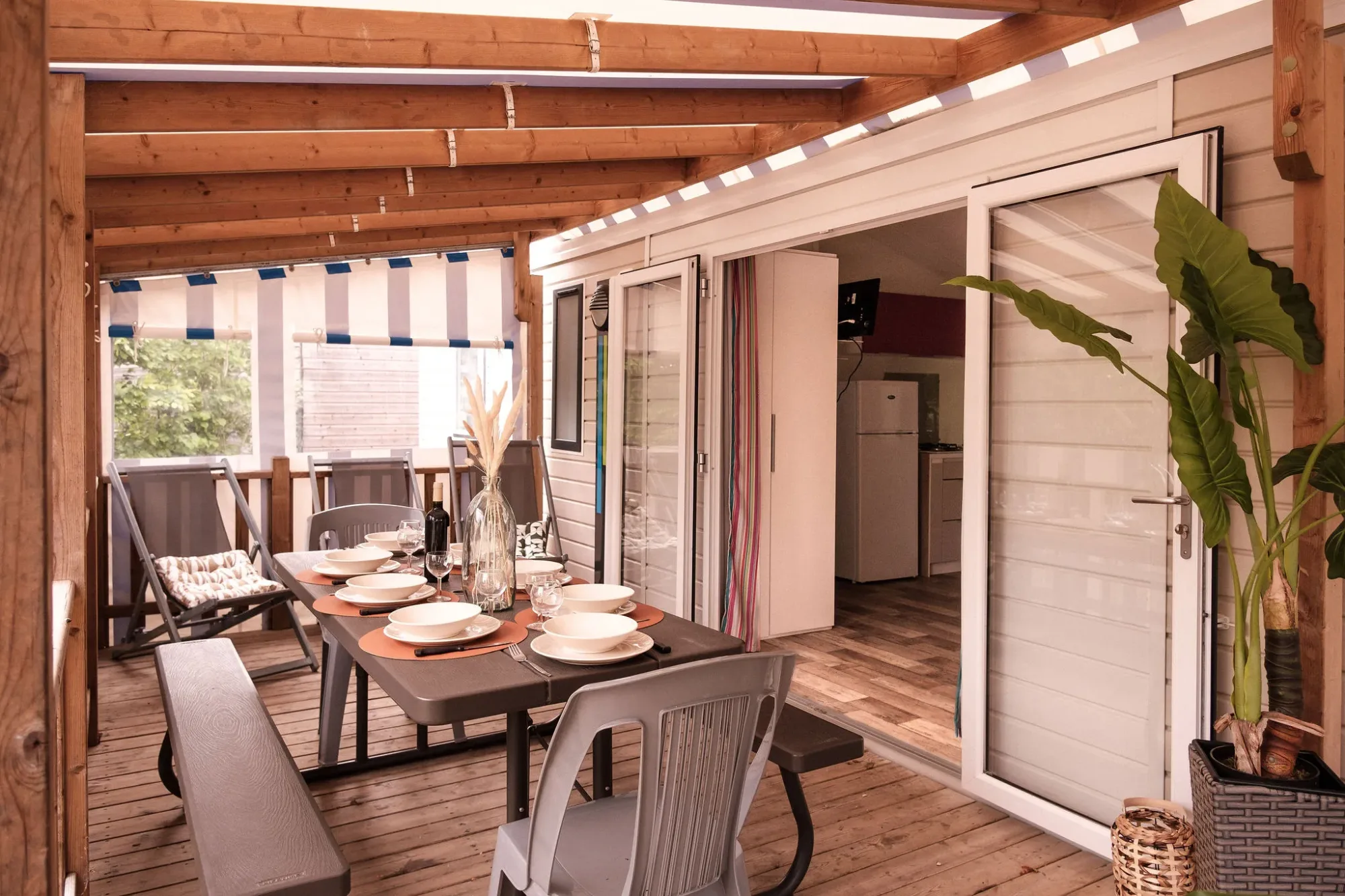 Location de mobil-Home et cottage à Pornic : une parenthèse nature chez Slow Village