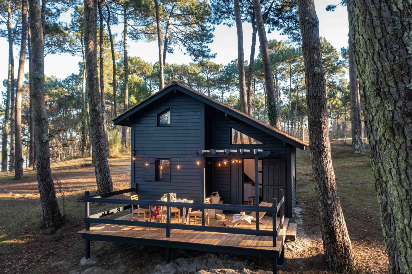 cabane camping biscarrosse lac