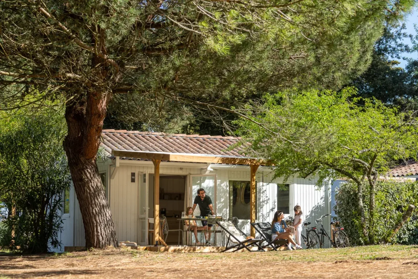 holzhütte camping ile de ré