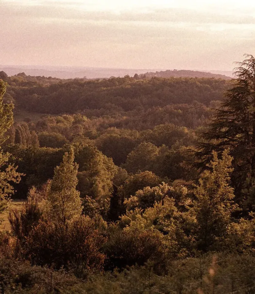 vue dordogne camping séveilles périgord