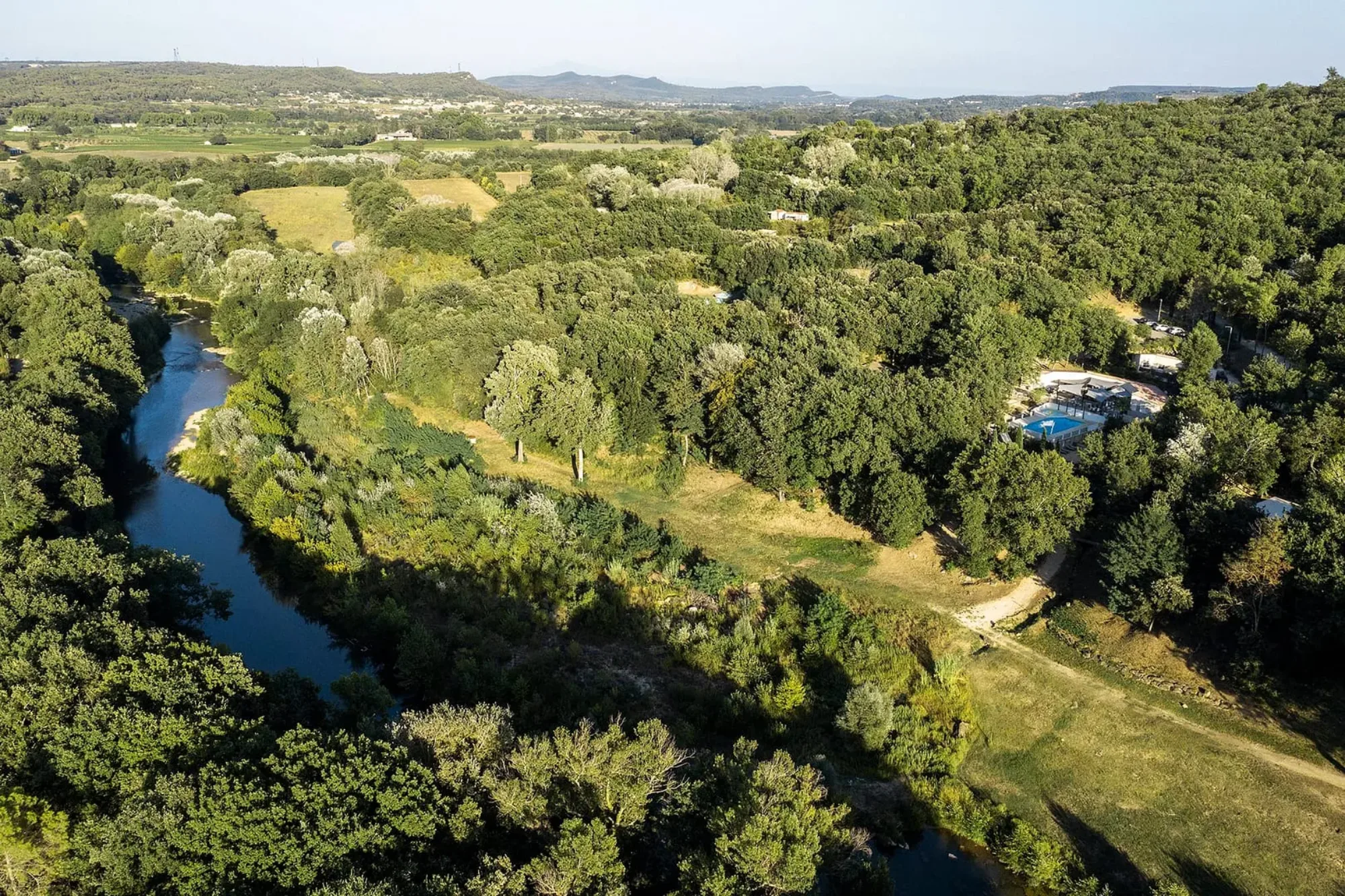 Camping Lussan dans le Gard