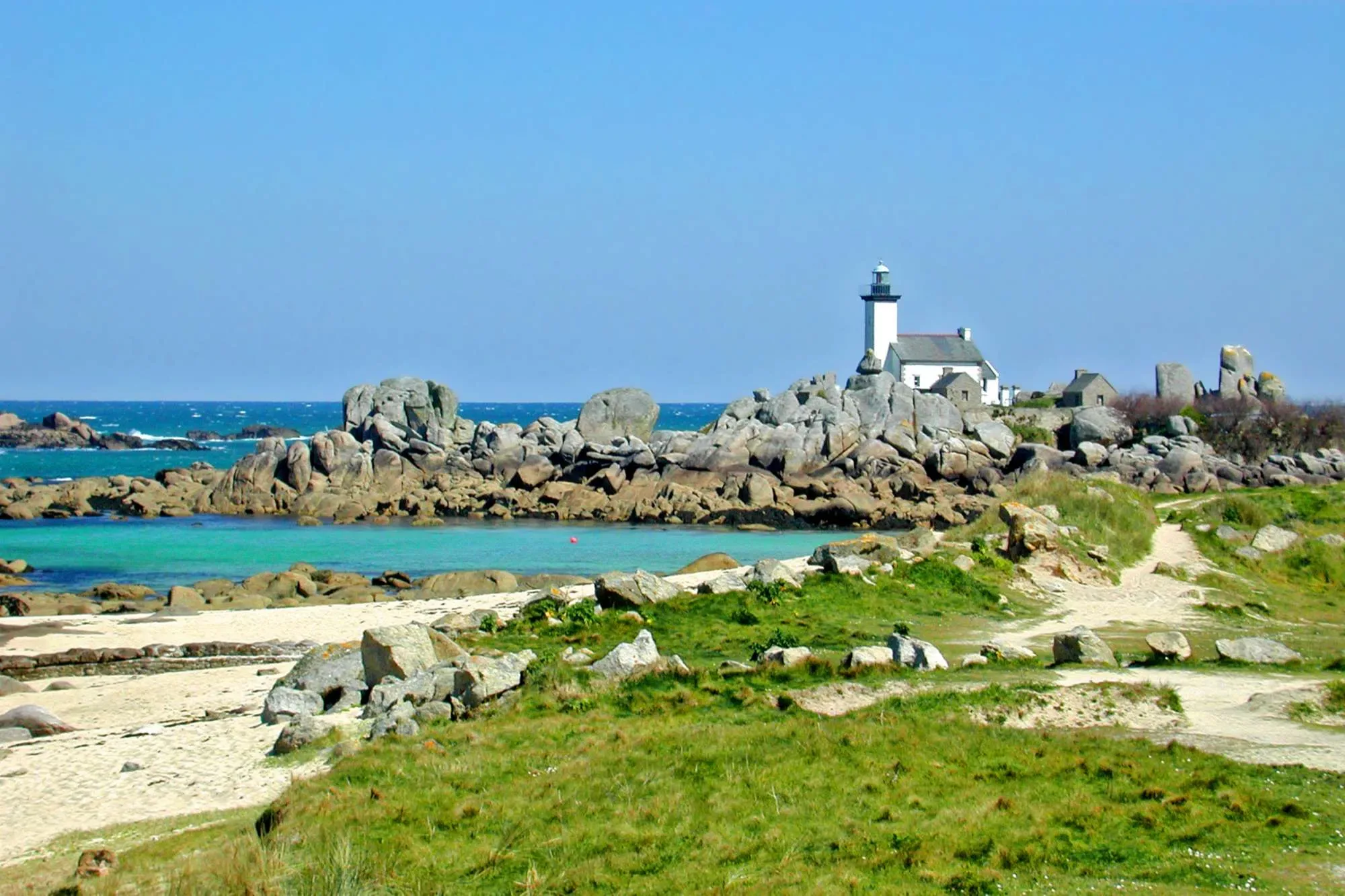 L'île Vierge et son phare
