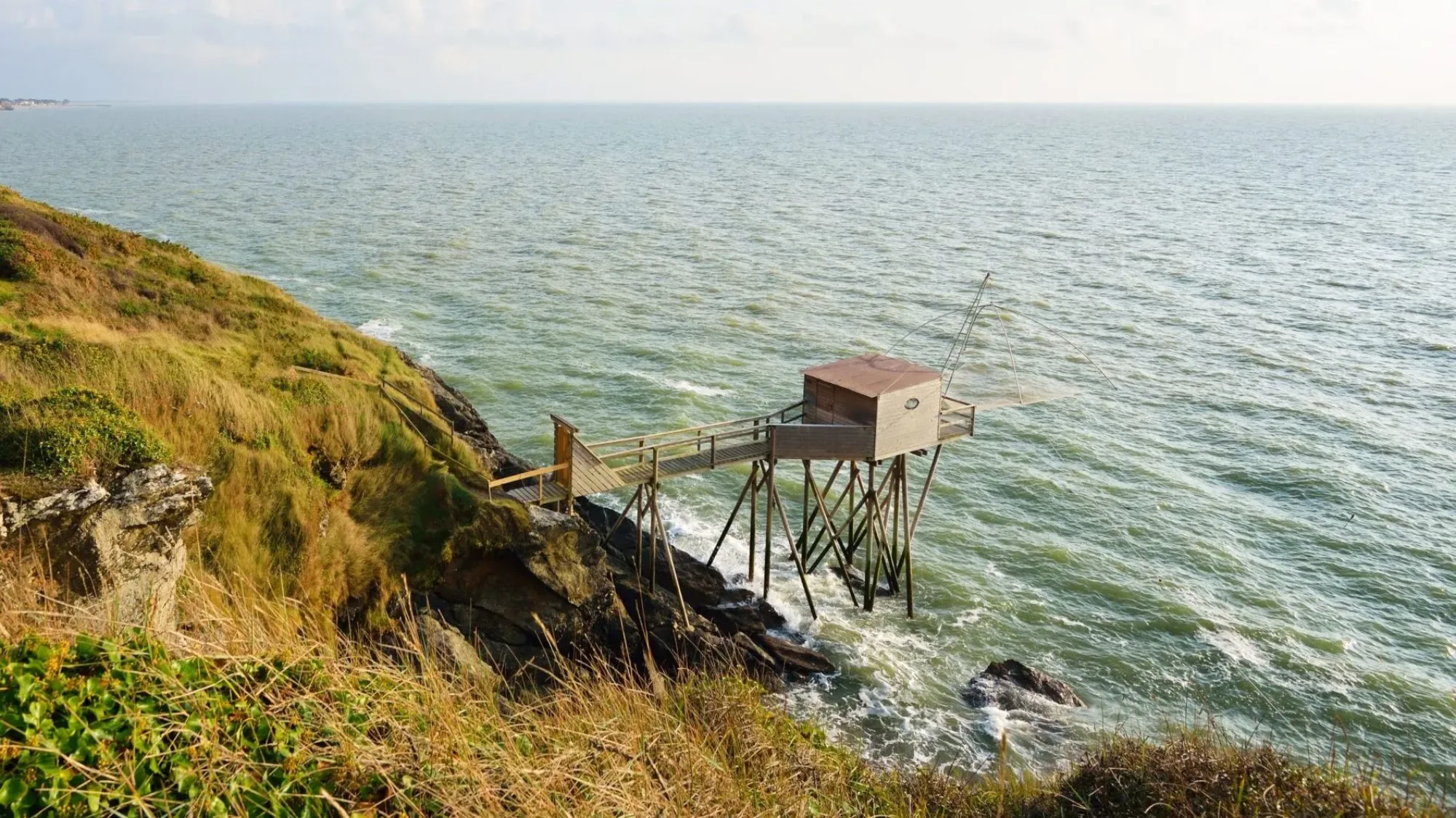 Les pêcheries de Pornic : balades, secrets d'histoire et location en famille
