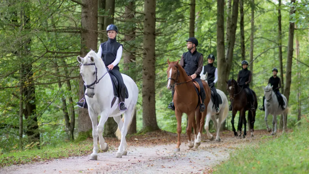 Horseback ride in Rocamadour