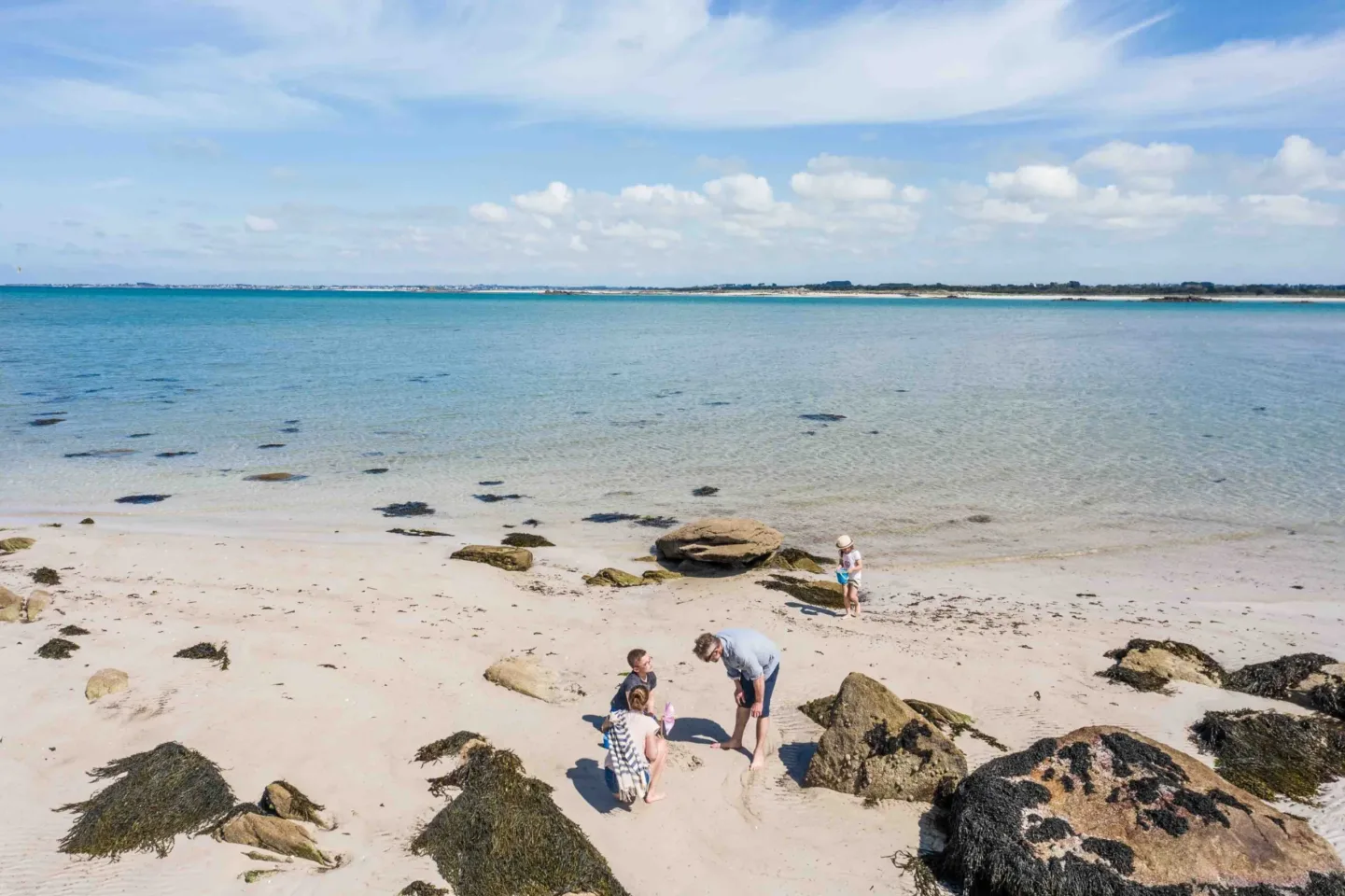 beach in Finistère, Brittany