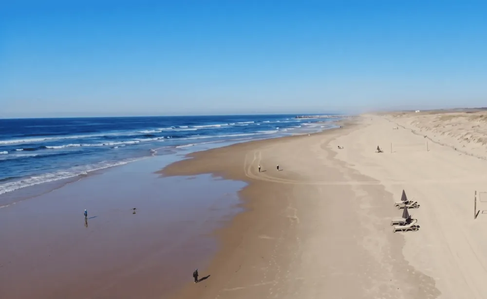 La playa de Remember en Mimizan