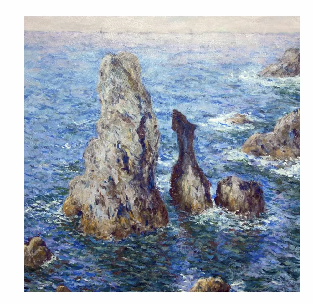 aiguilles du port coton monet